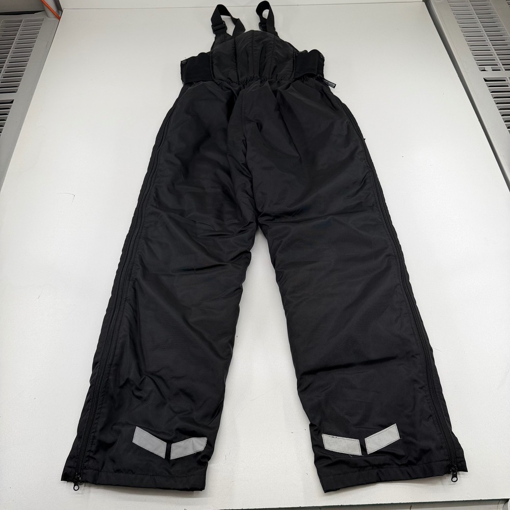 Katahdin Snowmobile Gear Women Black Insulated Bib Snow Pants Overalls Medium - Picture 3 of 7
